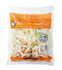 きのこがおいしい野菜炒め