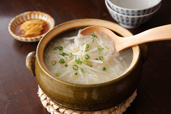 もやしと仙台麩の甘辛卵炒め煮