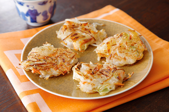 カット野菜と鶏肉のミルクしょうゆパスタ